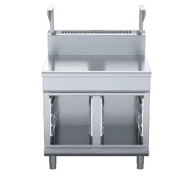 Waldorf 800 Series BT8900S-CB - 900mm Bench Top With Salamander Support Cabinet Base