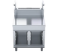 Waldorf 800 Series BT8900S-CB - 900mm Bench Top With Salamander Support Cabinet Base