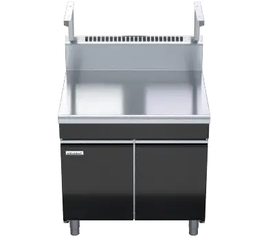 Waldorf Bold BTB8900S-CD - 900mm Bench Top With Salamander Support - Cabinet Base