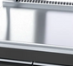 Waldorf Bold BTLB8900S-CD - 900mm Bench Top With Salamander Support Low Back Version - Cabinet Base
