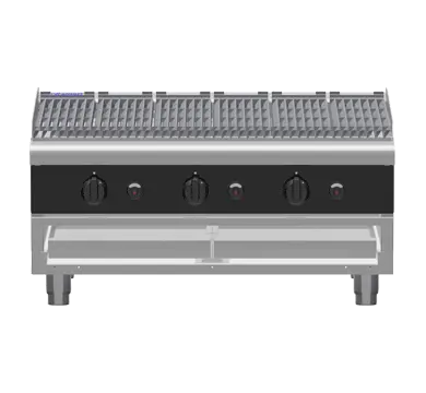 Waldorf Bold CHLB8900G-B - 900mm Gas Chargrill Low Back Version - Bench Model
