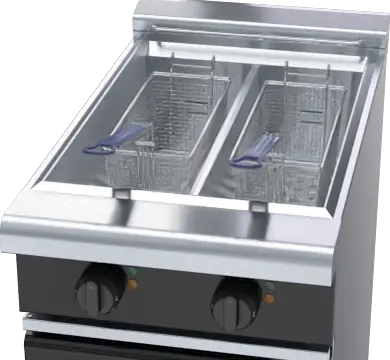 Waldorf Bold FNLB8224E - 450mm Twin Pan Electric Fryer Low Back Version