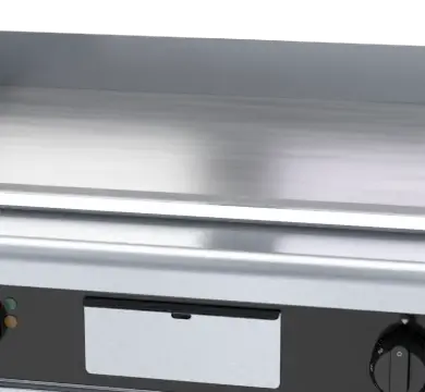 Waldorf Bold GPLB8900E-B - 900mm Electric Griddle Low Back Version - Bench Model