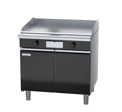 Waldorf Bold GPLB8900E-CD - 900mm Electric Griddle Low Back Version - Cabinet Base