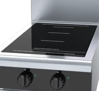 Waldorf Bold INB8200F-LS - 450mm Electric Induction Cooktop - Leg Stand