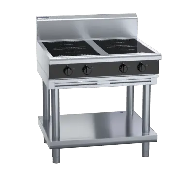 Waldorf Bold INB8400R3-LS - 900mm Electric Induction Cooktop - Leg Stand