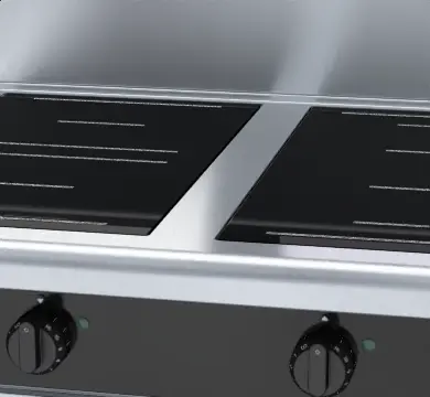 Waldorf Bold INB8400R3F-B - 900mm Electric Induction Cooktop - Bench Model