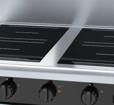 Waldorf Bold INB8410ECR3 - 900mm Induction Range Convection Oven