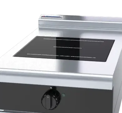 Waldorf Bold INLB8100R3-B - 450mm Electric Induction Cooktop Low Back Version - Bench Model