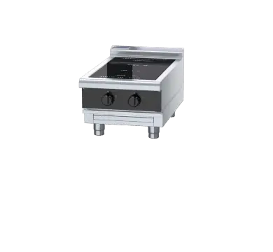 Waldorf Bold INLB8200F-B - 450mm Electric Induction Cooktop Low Back Version - Bench Model