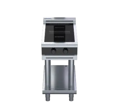 Waldorf Bold INLB8200R3-LS - 450mm Electric Induction Cooktop Low Back Version - Leg Stand
