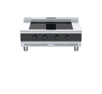Waldorf Bold INLB8400F-B - 900mm Electric Induction Cooktop Low Back Version - Bench Model