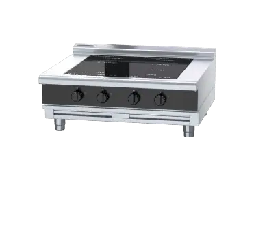Waldorf Bold INLB8400F-B - 900mm Electric Induction Cooktop Low Back Version - Bench Model