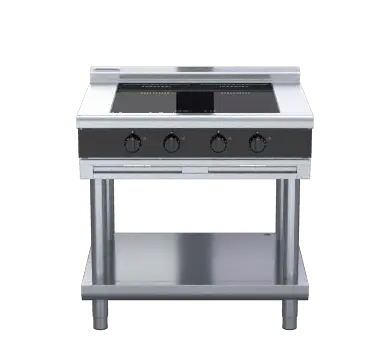 Waldorf Bold INLB8400F-LS - 900mm Electric Induction Cooktop Low Back Version - Leg Stand
