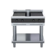 Waldorf Bold INLB8400R3-LS - 900mm Electric Induction Cooktop Low Back Version - Leg Stand
