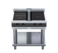 Waldorf Bold INLB8400R3F-LS - 900mm Electric Induction Cooktop Low Back Version - Leg Stand