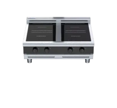 Waldorf Bold INLB8400R5-B - 900mm Electric Induction Cooktop Low Back Version - Bench Model