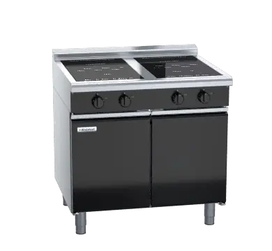 Waldorf Bold INLB8400R5-CD - 900mm Electric Induction Cooktop Low Back Version - Cabinet Base