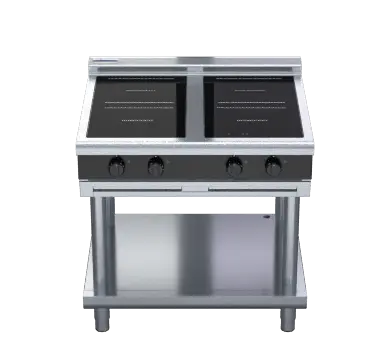 Waldorf Bold INLB8400R5-LS - 900mm Electric Induction Cooktop Low Back Version- Leg Stand
