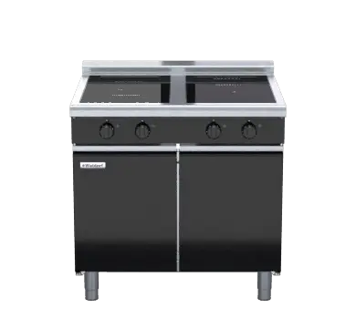 Waldorf Bold INLB8400R5F-CD - 900mm Electric Induction Cooktop Low Back Version - Cabinet Base