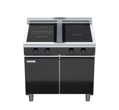 Waldorf Bold INLB8400R5F-CD - 900mm Electric Induction Cooktop Low Back Version - Cabinet Base