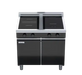 Waldorf Bold INLB8400R5F-CD - 900mm Electric Induction Cooktop Low Back Version - Cabinet Base