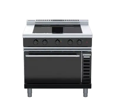 Waldorf Bold INLB8410ECF - 900mm Induction Range Convection Oven Low Back Version