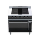 Waldorf Bold INLB8410ECF - 900mm Induction Range Convection Oven Low Back Version