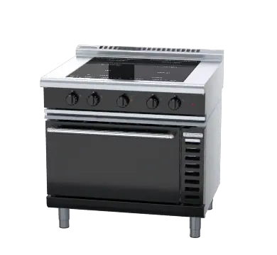 Waldorf Bold INLB8410ECF - 900mm Induction Range Convection Oven Low Back Version