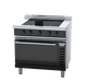 Waldorf Bold INLB8410ECF - 900mm Induction Range Convection Oven Low Back Version