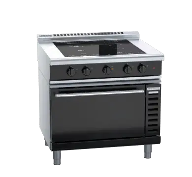 Waldorf Bold INLB8410ECF - 900mm Induction Range Convection Oven Low Back Version