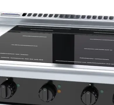 Waldorf Bold INLB8410ECF - 900mm Induction Range Convection Oven Low Back Version