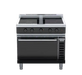 Waldorf Bold INLB8410ECR3 - 900mm Induction Range Convection Oven Low Back Version