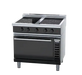 Waldorf Bold INLB8410ECR5F - 900mm Induction Range Convection Oven Low Back Version