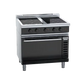 Waldorf Bold INLB8410ECR5F - 900mm Induction Range Convection Oven Low Back Version