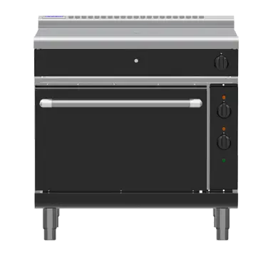Waldorf Bold RNB8110GE - 900mm Gas Target Top Electric Static Oven Range