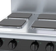 Waldorf Bold RNB8400SE-B - 600mm Electric Cooktop Sealed Hobs - Bench Model