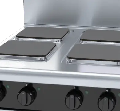 Waldorf Bold RNB8400SE-CD - 600mm Electric Cooktop Sealed Hobs - Cabinet Base