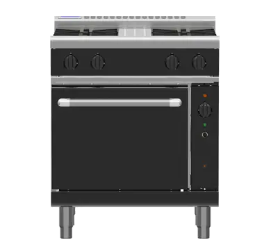 Waldorf Bold RNB8510GC - 750mm Gas Range Convection Oven