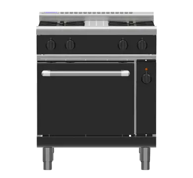 Waldorf Bold RNB8510GEC - 750mm Gas Range Electric Convection Oven