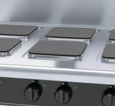 Waldorf Bold RNB8600SE-B - 900mm Electric Cooktop Sealed Hobs - Bench Model