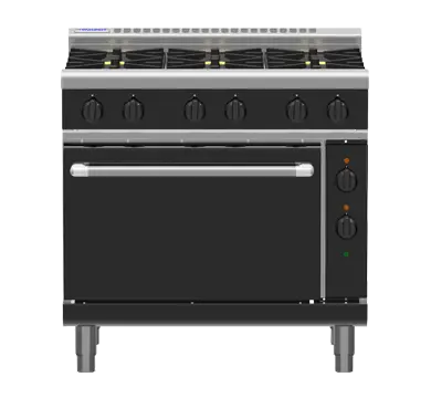 Waldorf Bold RNB8610GE - 900mm Gas Range Electric Static Oven