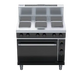 Waldorf Bold RNB8610SE - 600mm Electric Sealed Hobs Range Static Oven