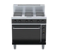 Waldorf Bold RNB8610SEC - 900mm Electric Sealed Hobs Range Convection Oven