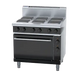Waldorf Bold RNB8610SEC - 900mm Electric Sealed Hobs Range Convection Oven