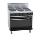 Waldorf Bold RNB8610SEC - 900mm Electric Sealed Hobs Range Convection Oven