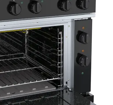 Waldorf Bold RNB8610SEC - 900mm Electric Sealed Hobs Range Convection Oven
