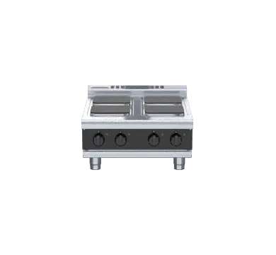 Waldorf Bold RNLB8400SE-B - 600mm Electric Cooktop Sealed Hobs Low Back Version - Bench Model