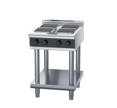 Waldorf Bold RNLB8400SE-LS - 600mm Electric Cooktop Sealed Hobs Low Back Version - Leg Stand