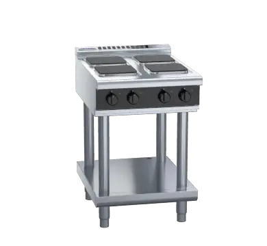 Waldorf Bold RNLB8400SE-LS - 600mm Electric Cooktop Sealed Hobs Low Back Version - Leg Stand